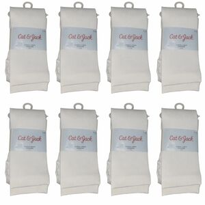 8 Pack Cat & Jack Light Lined Fleece Leggings Girls 4-6X NWT Footless